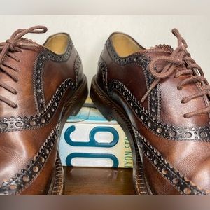 Chestnut Brown Gucci Oxford Shoes (like new)